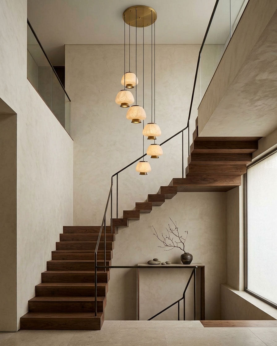 Brienna Natural Silk Chandelier