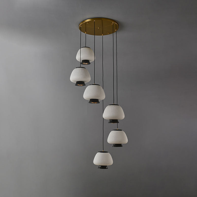 Brienna Natural Silk Chandelier