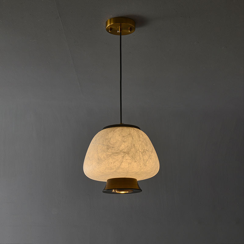 Brienna Natural Silk Pendant Light