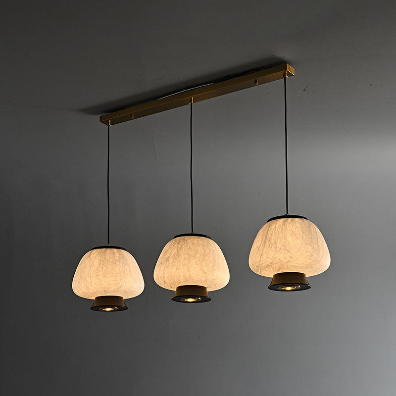 Brienna Natural Silk Pendant Light