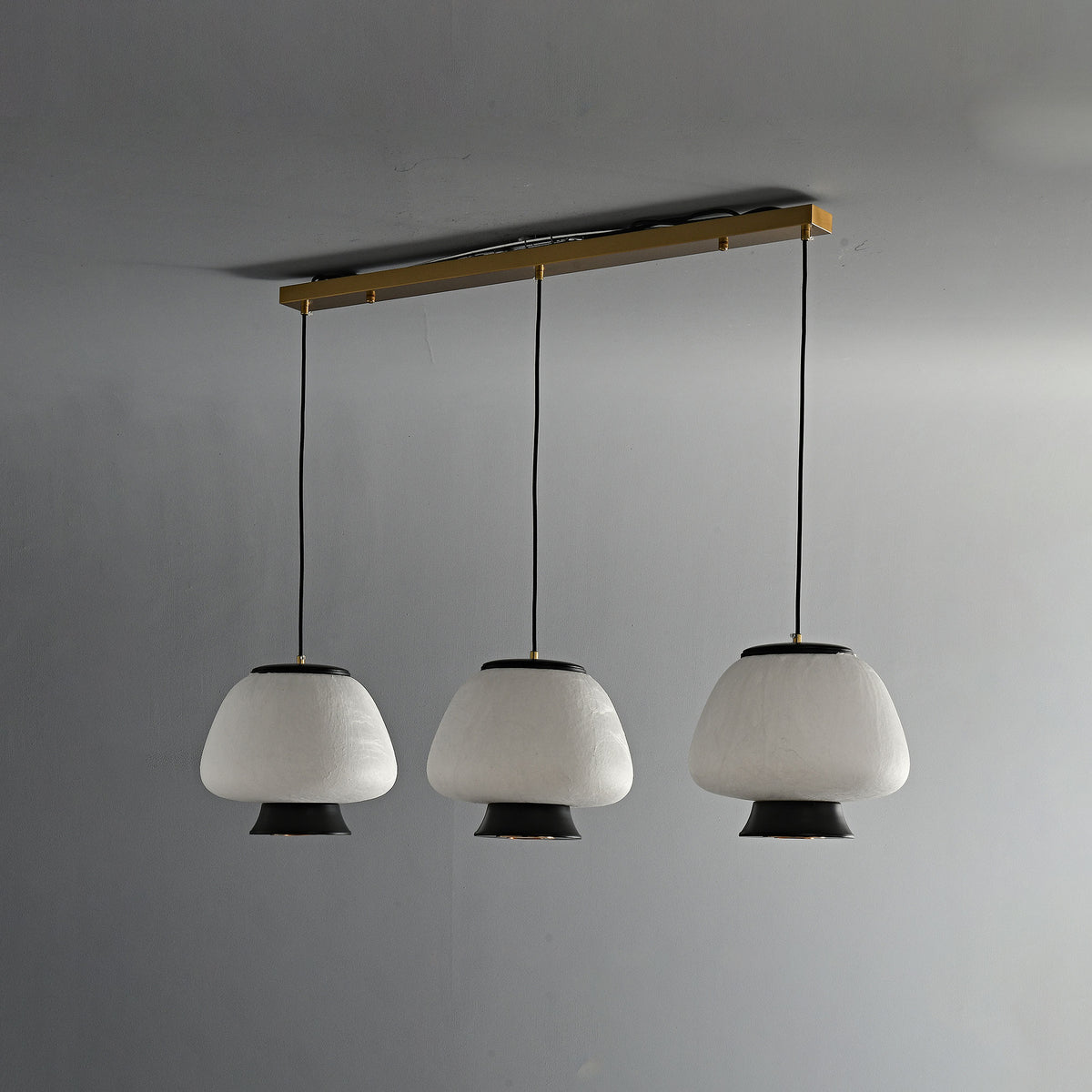 Brienna Natural Silk Pendant Light