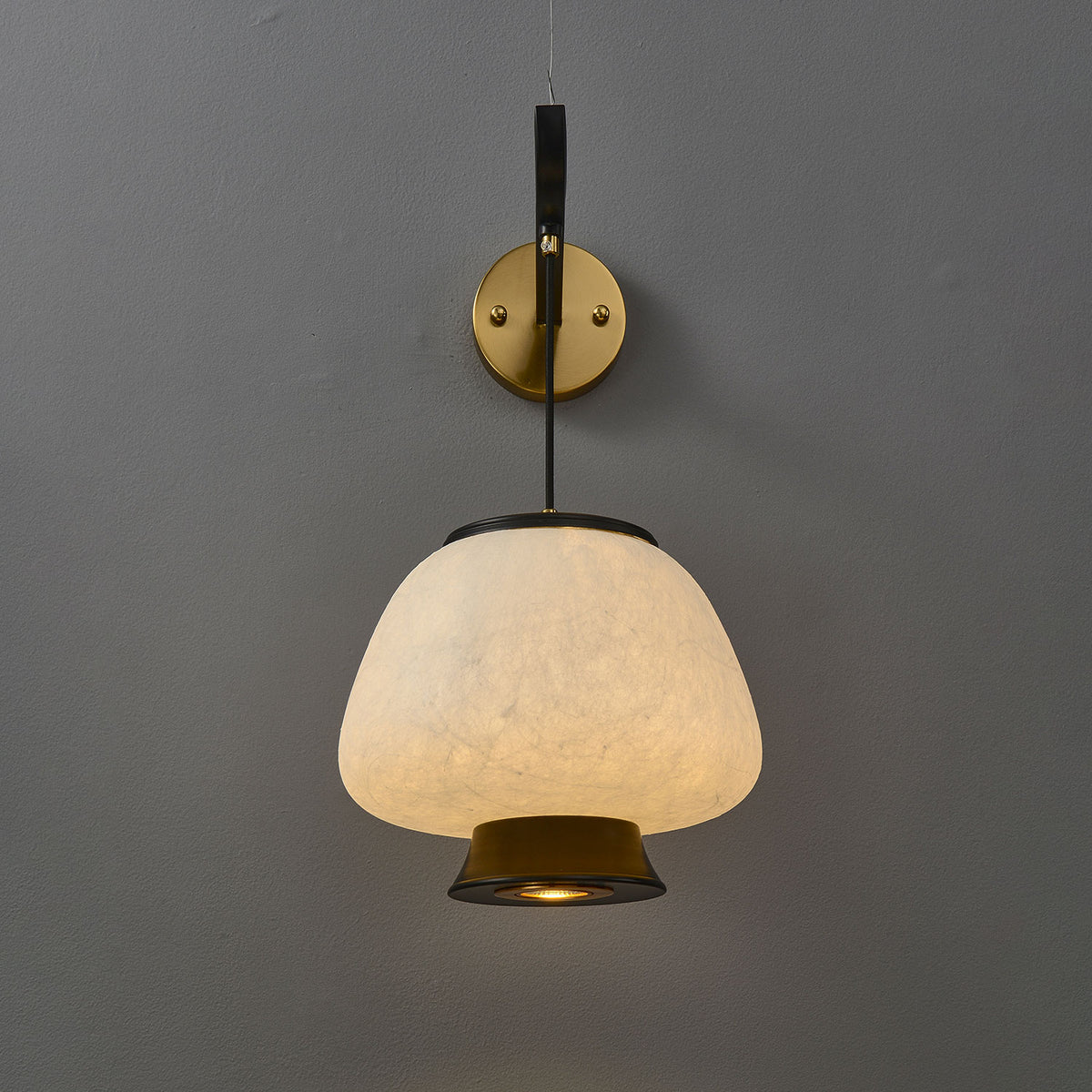 Brienna Natural Silk Wall Sconce