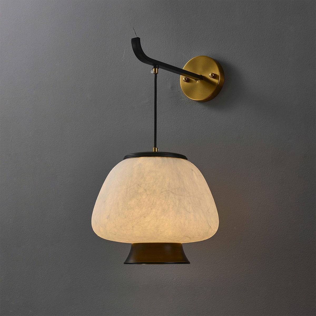 Brienna Natural Silk Wall Sconce