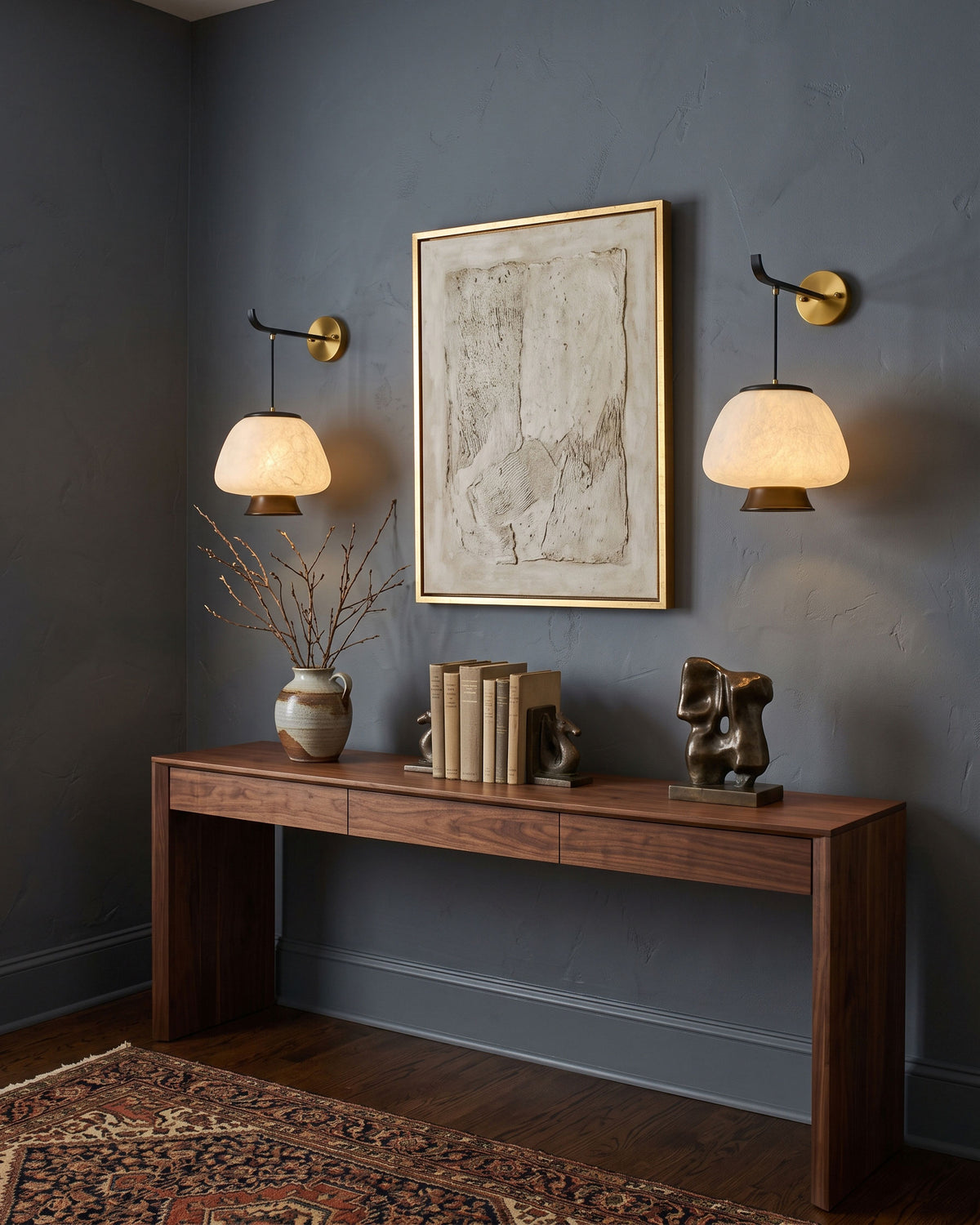 Brienna Natural Silk Wall Sconce