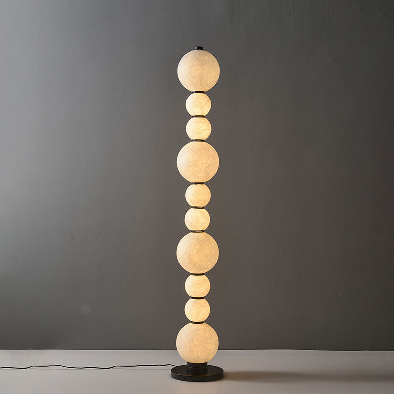 Brier Natural Silk Floor Lamp