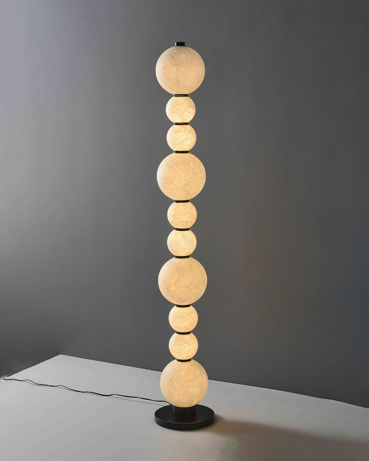 Brier Natural Silk Floor Lamp