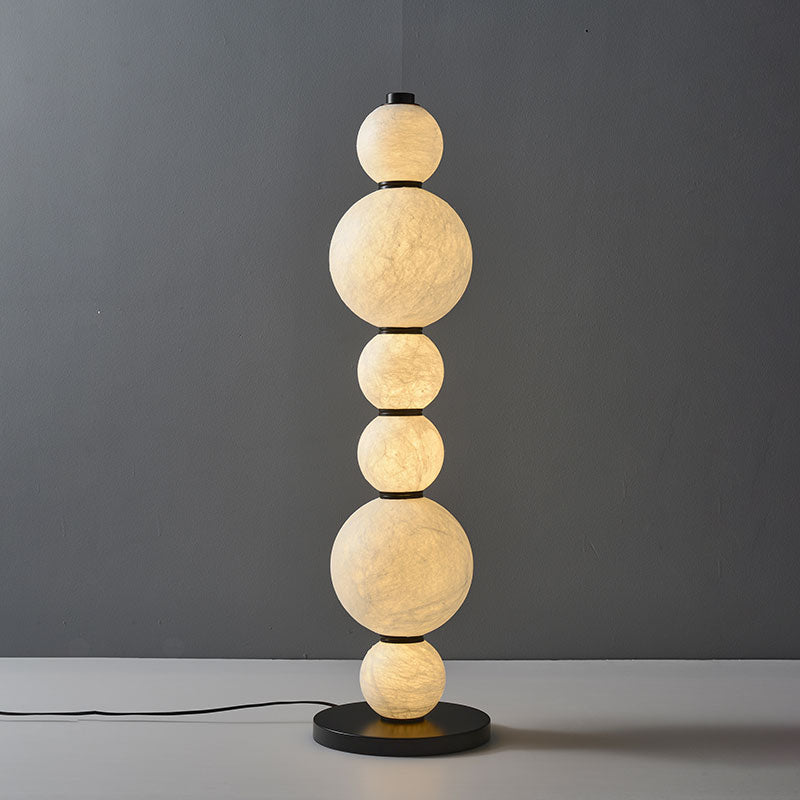 Brier Natural Silk Floor Lamp