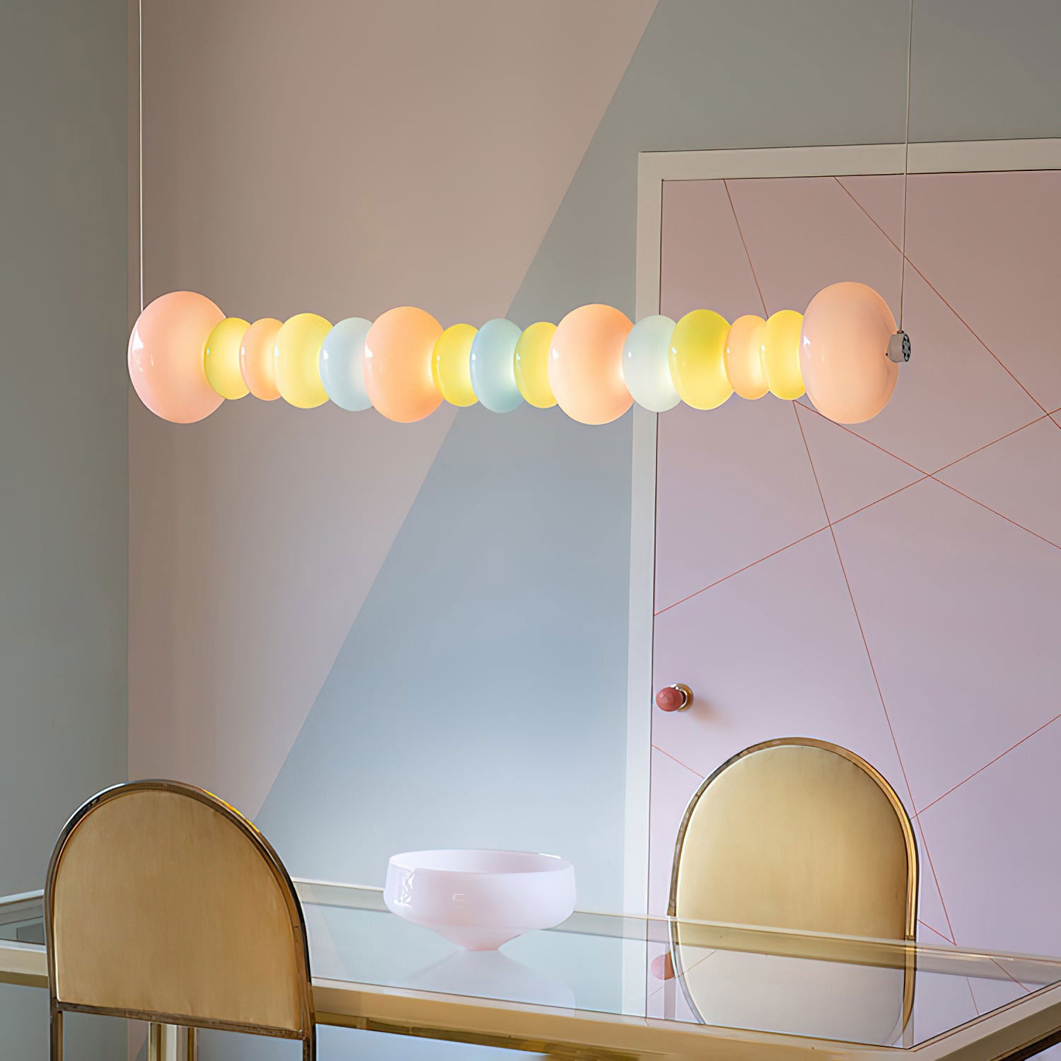 Briony Colorful Bead Pendant Light
