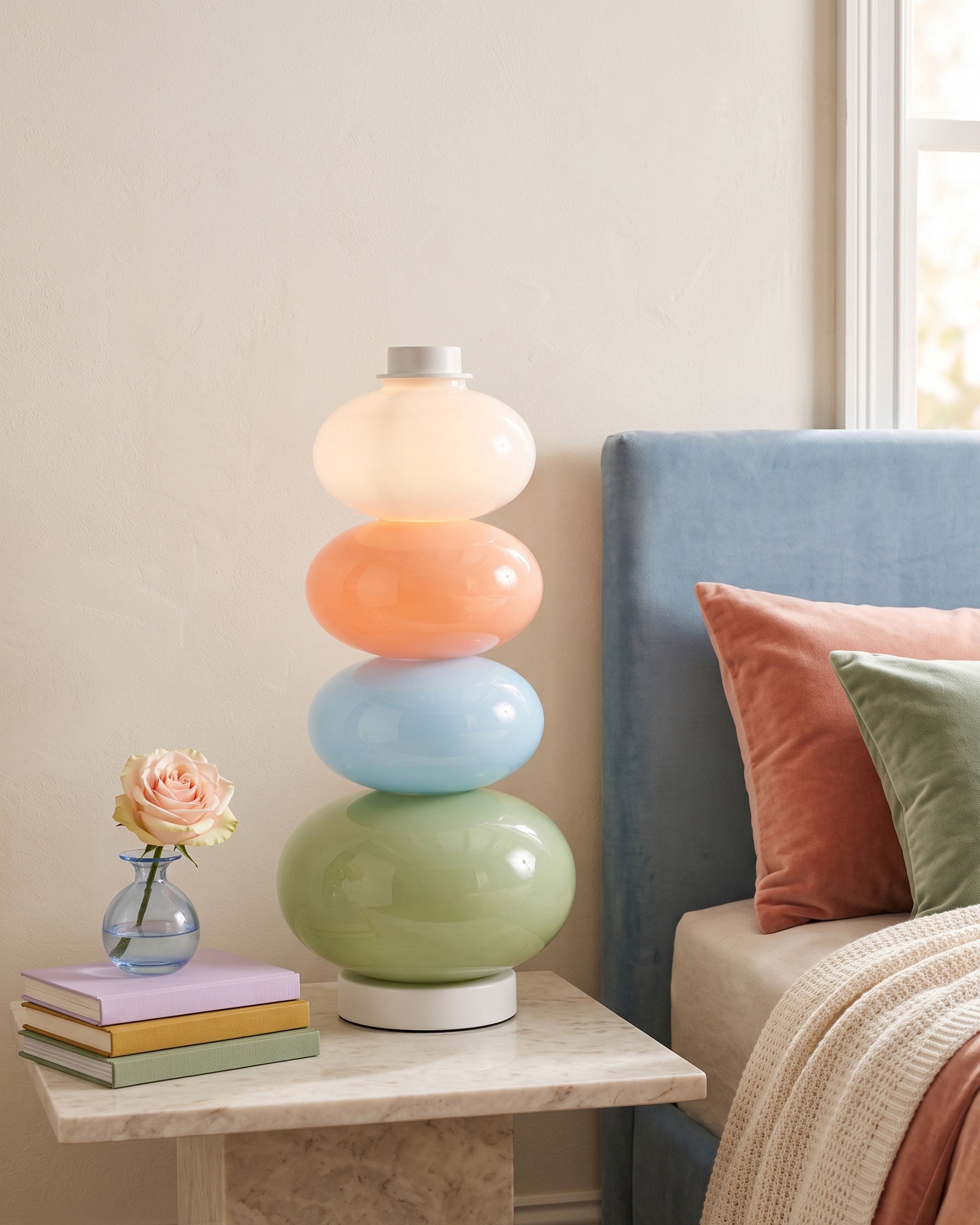 Lampe de table bonbons