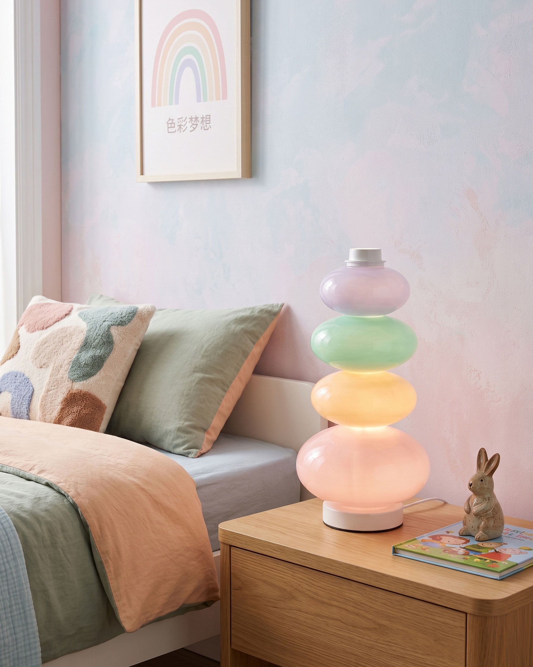 Lampe de table bonbons
