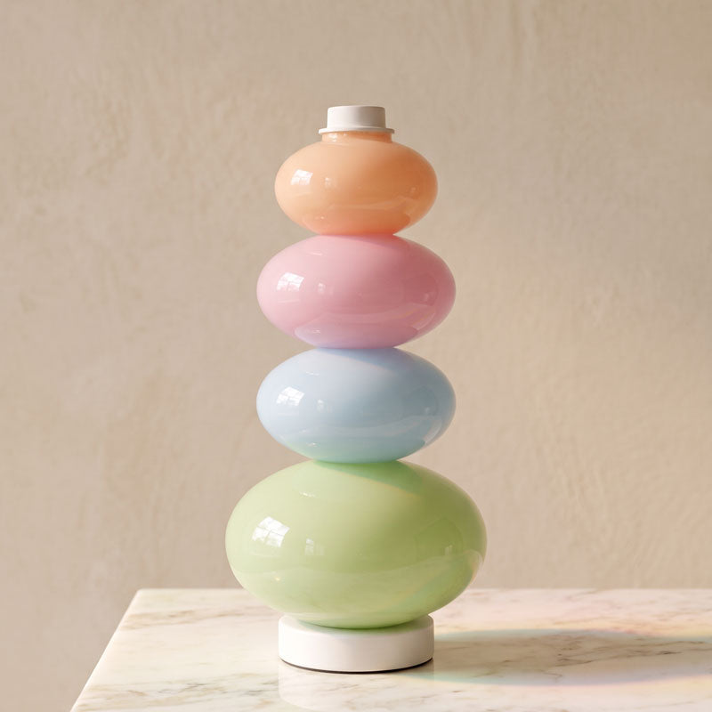 Lampe de table bonbons
