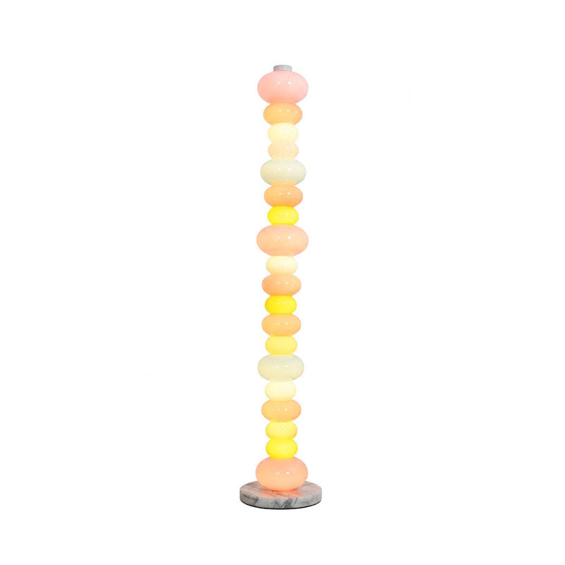 Briony Stacked Glass Floor Lamp