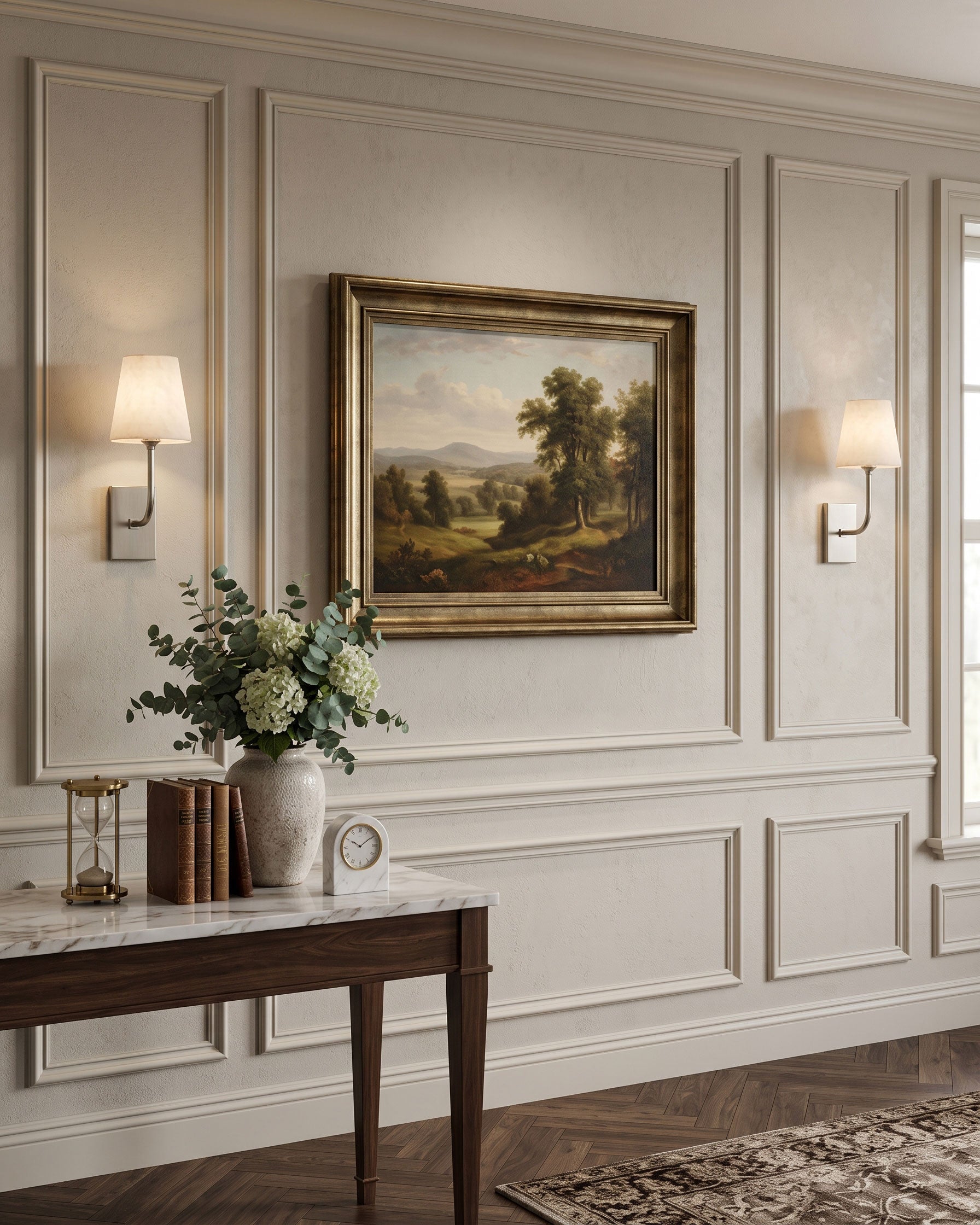 Bronson Alabaster Wall Sconce