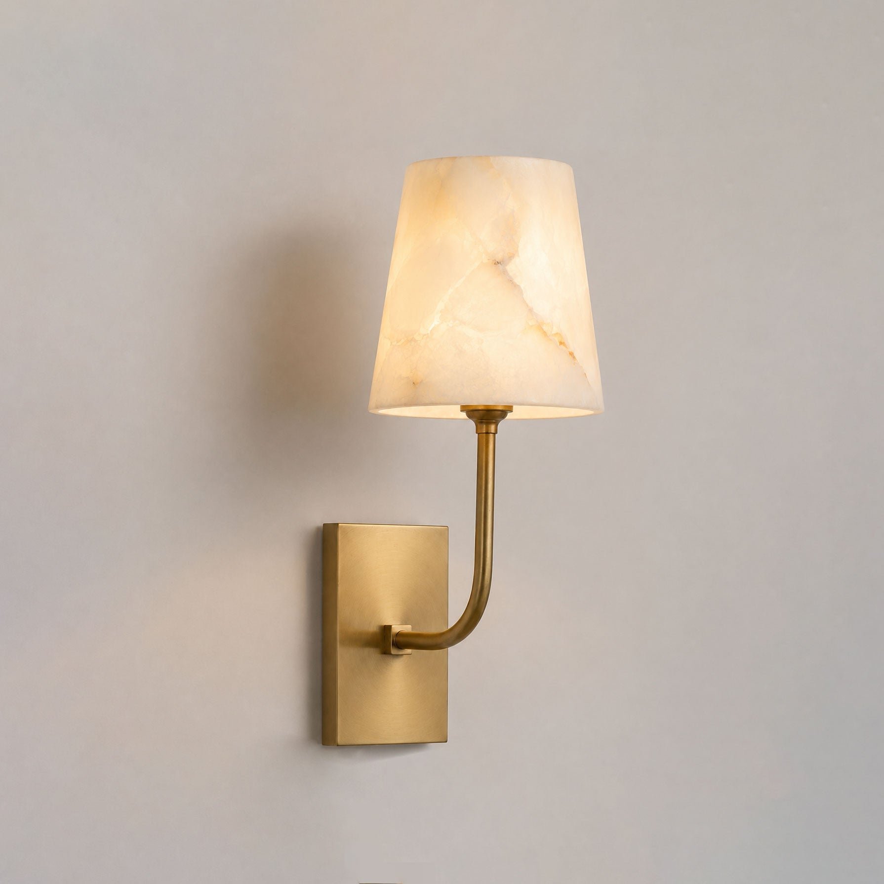 Bronson Alabaster Wall Sconce