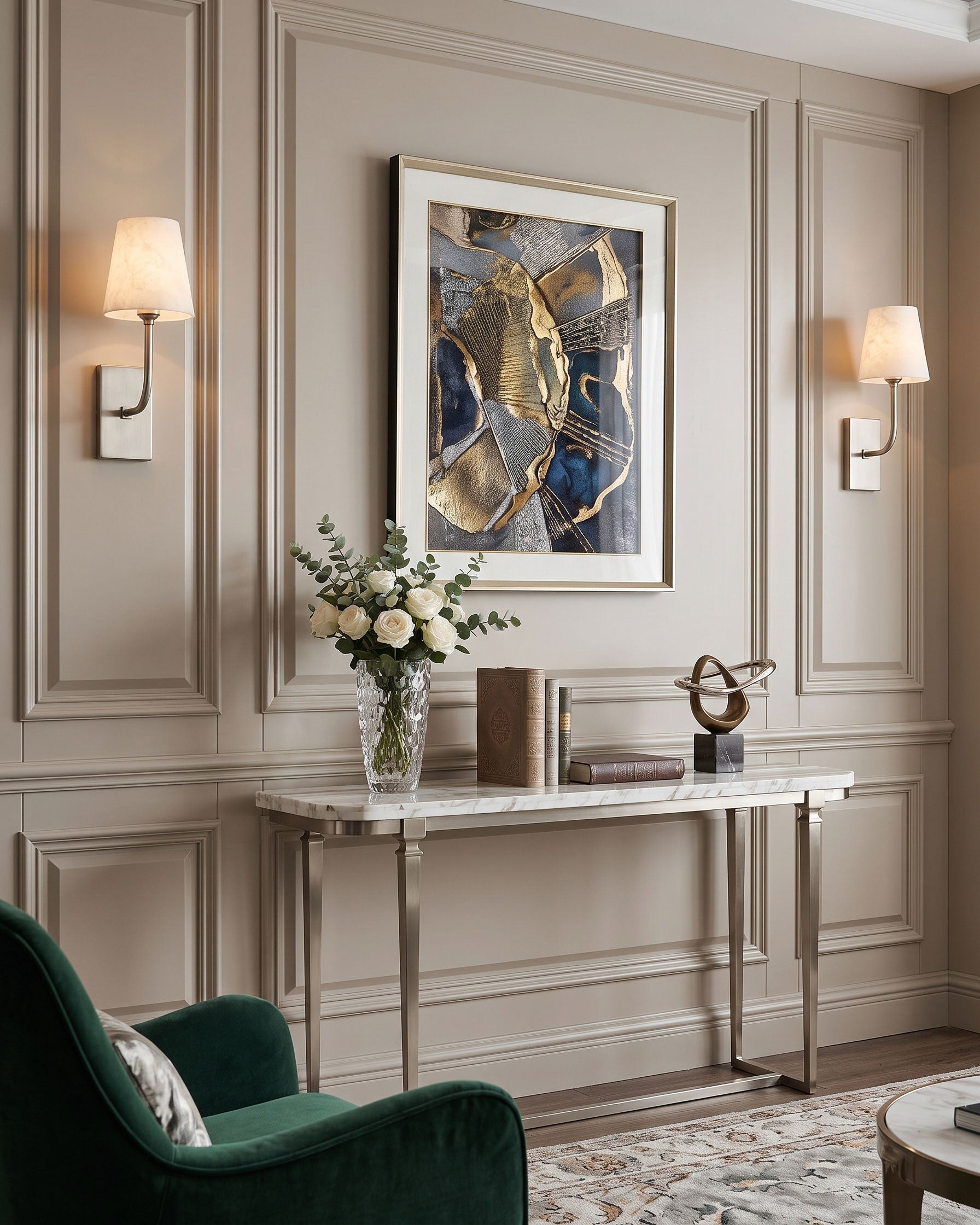 Bronson Alabaster Wall Sconce