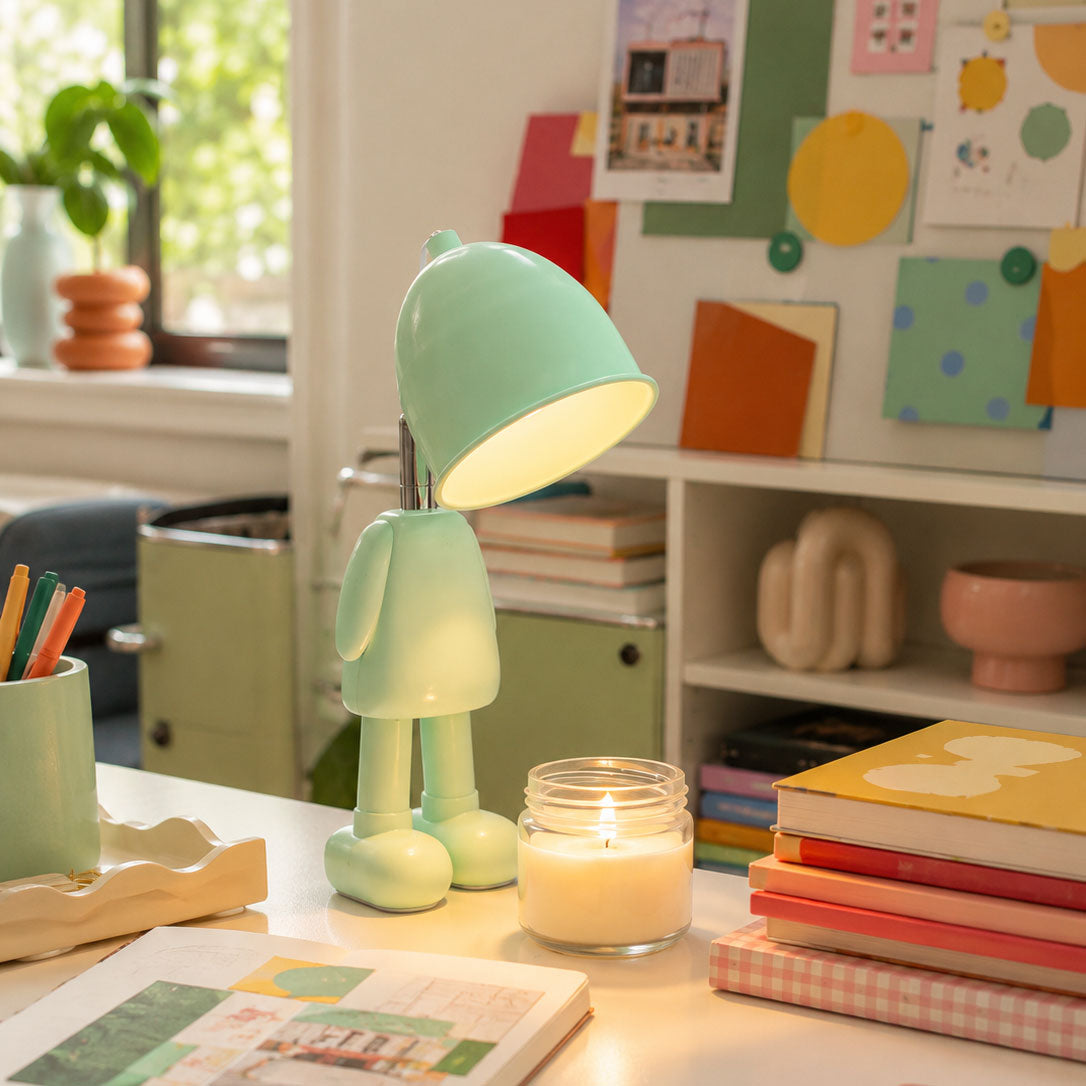 Burbank Whimsical Humanoid Table Lamp