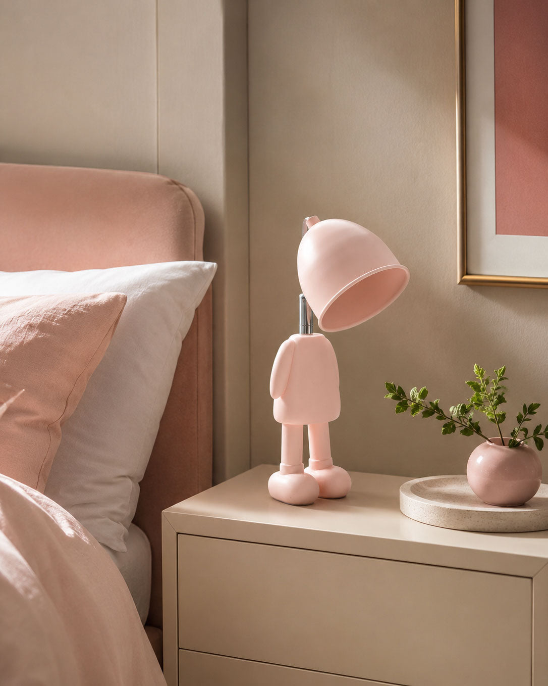 Burbank Whimsical Humanoid Table Lamp