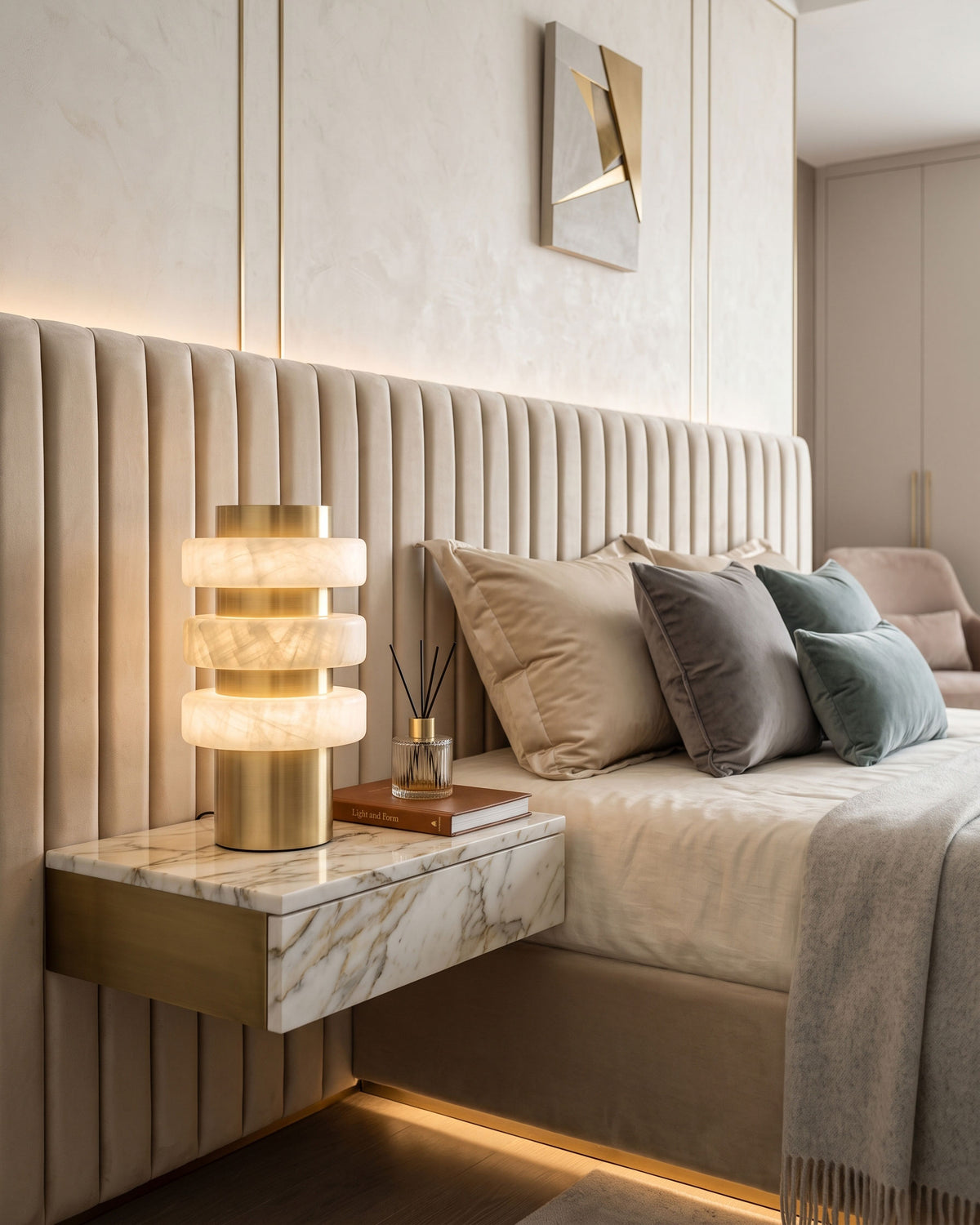 Butan Alabaster Table Lamp