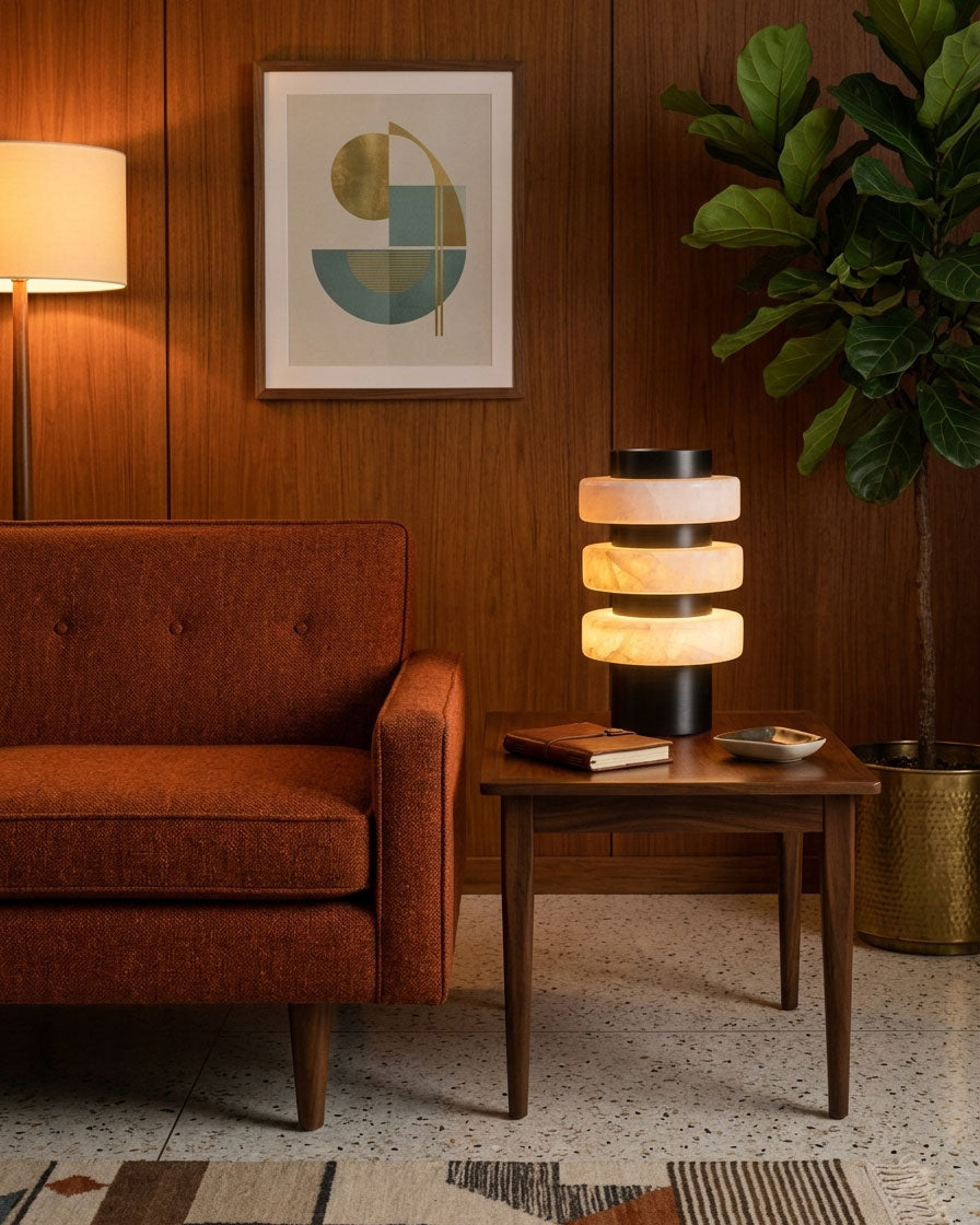 Butan Alabaster Table Lamp