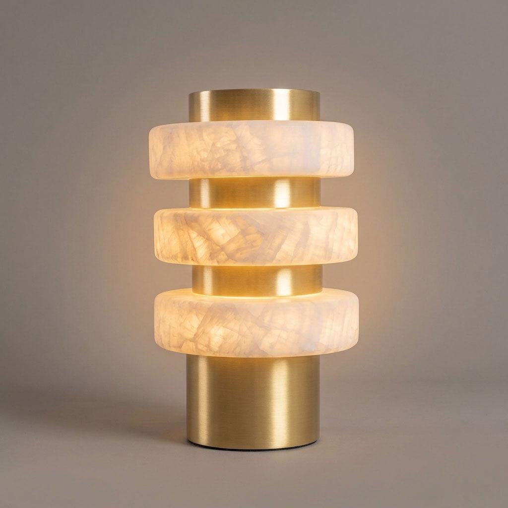 Butan Alabaster Table Lamp