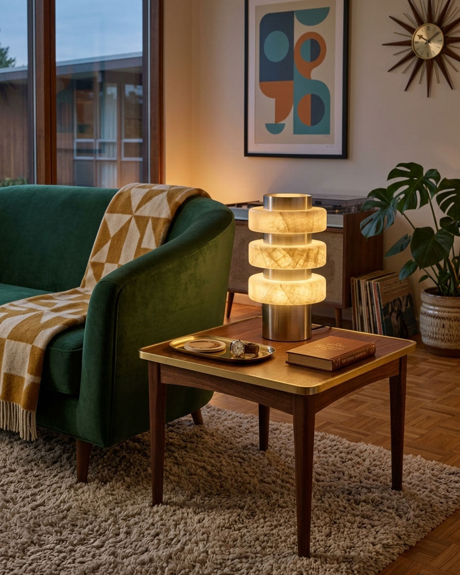 Butan Alabaster Table Lamp