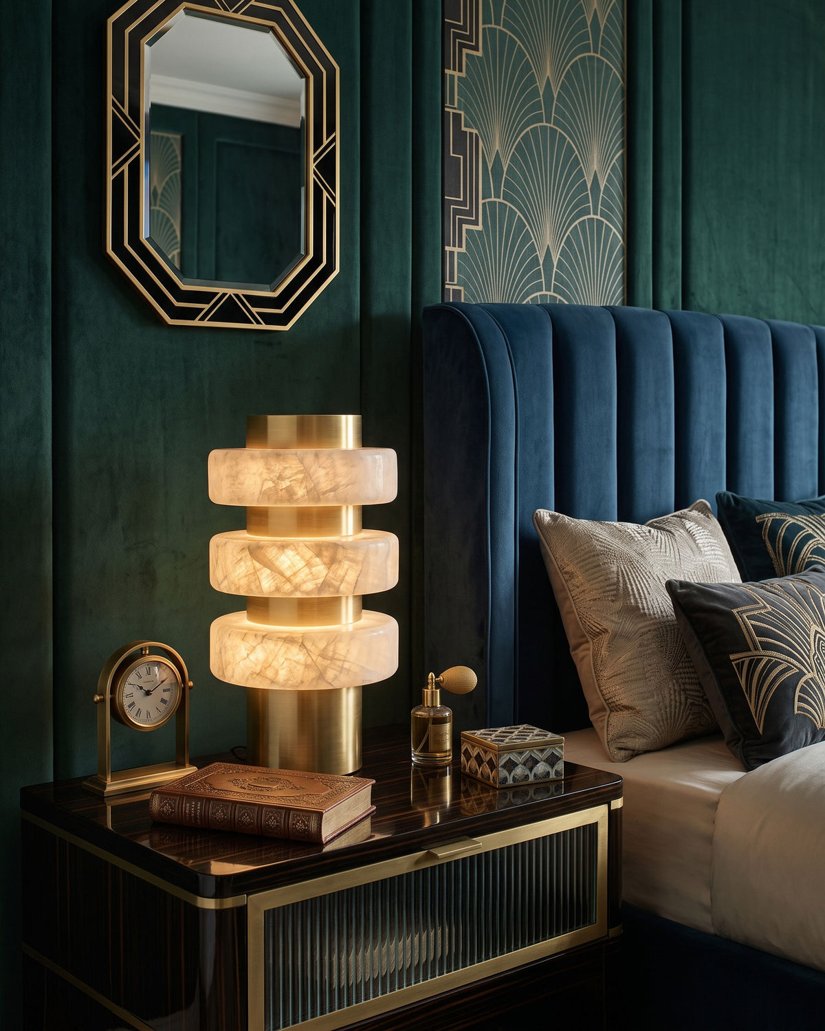 Butan Alabaster Table Lamp