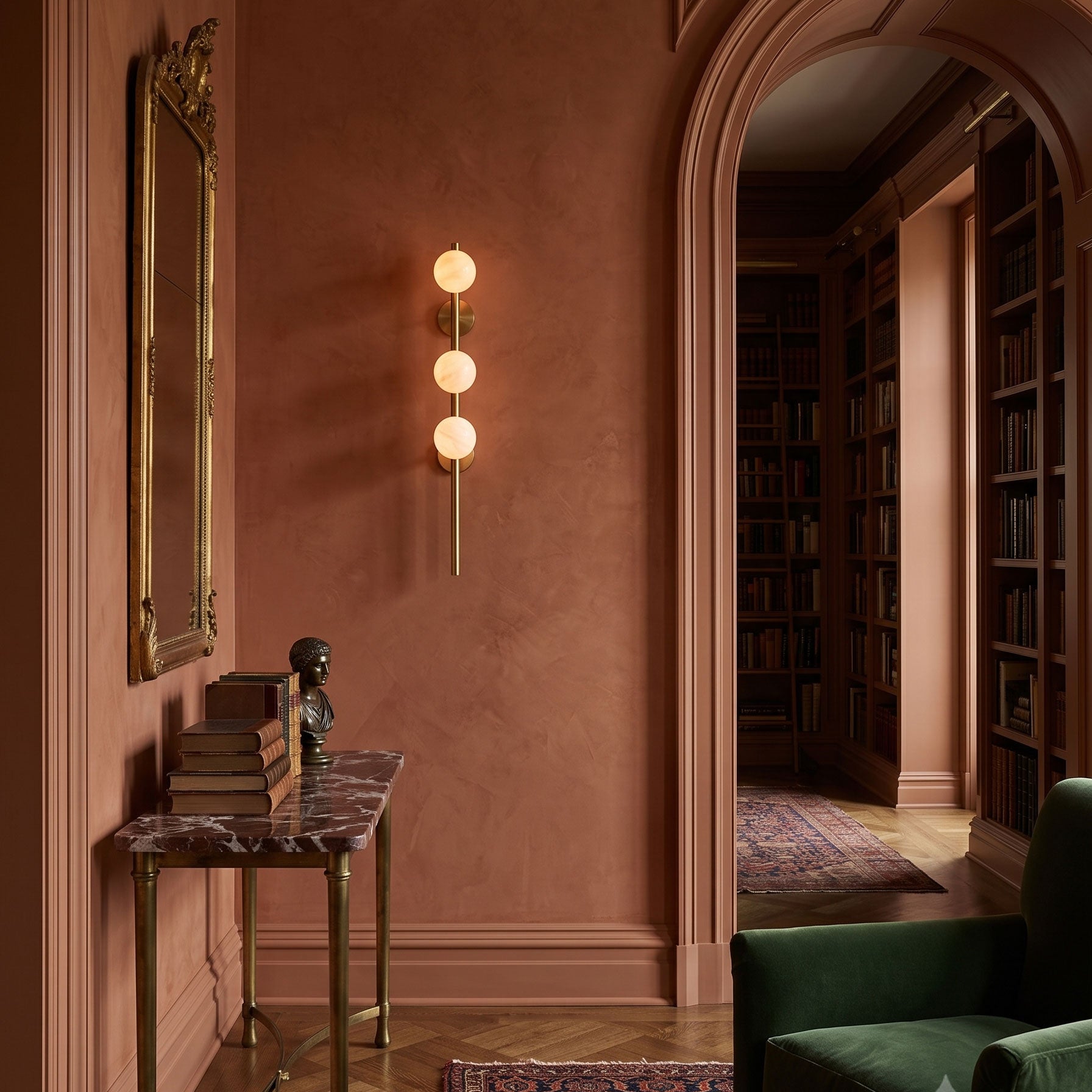 Callan Alabaster Wall Sconce