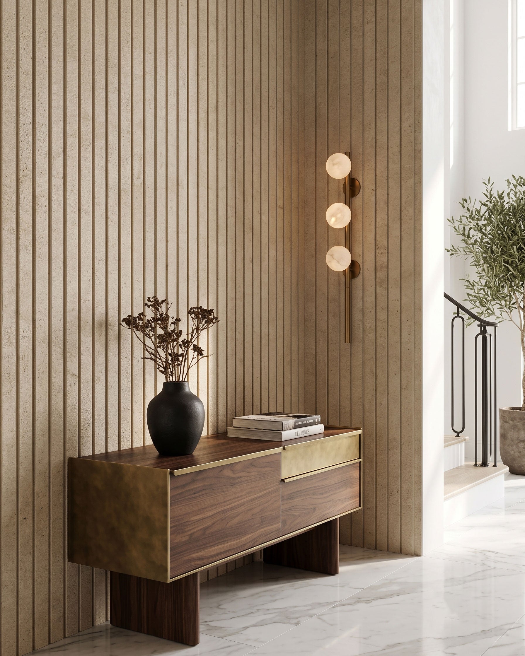 Callan Alabaster Wall Sconce