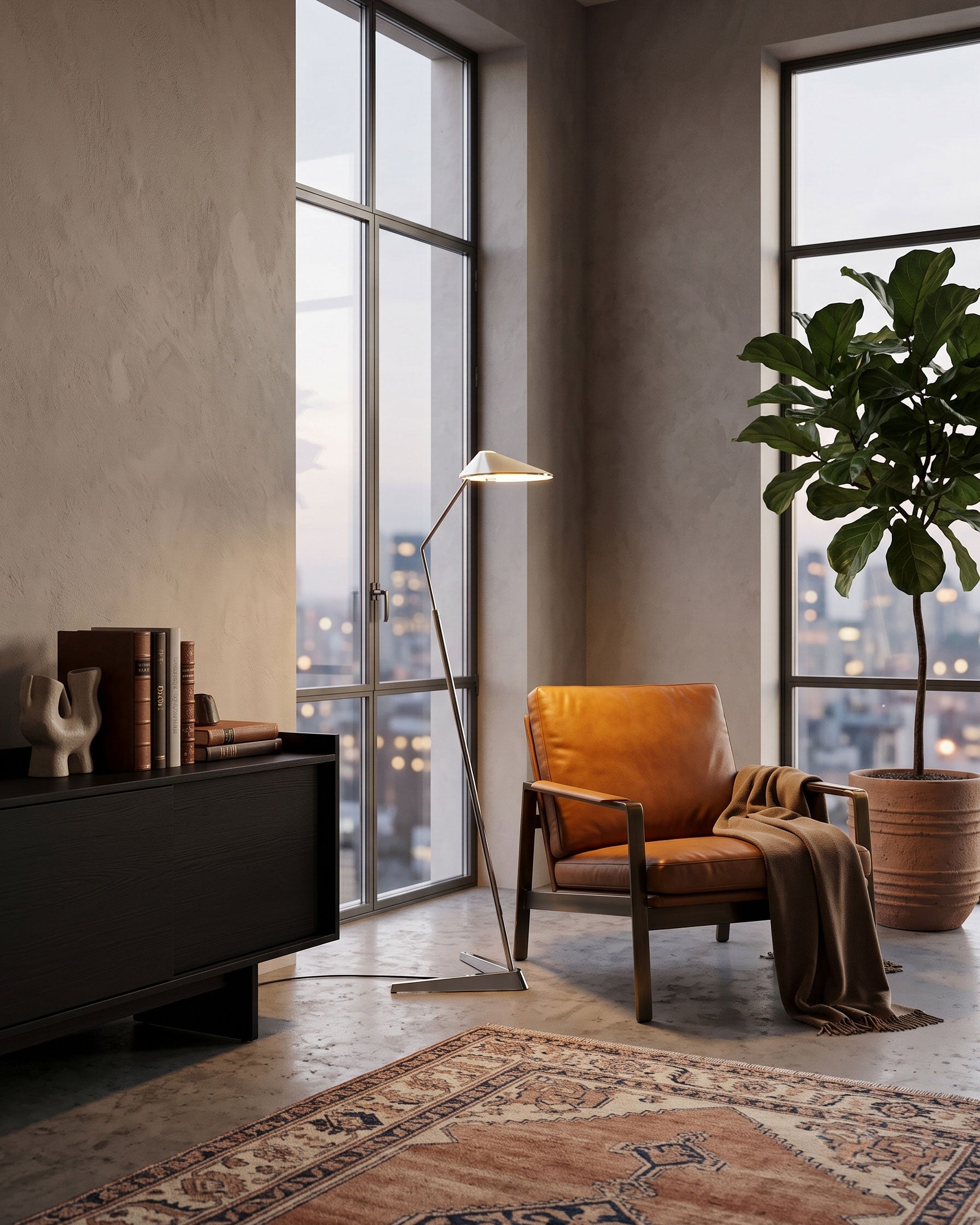 Calloway Minimalist Floor Lamp