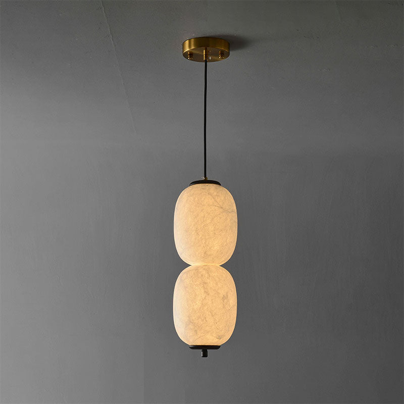 Calum Mulberry Silk Pendant Light – detail 15