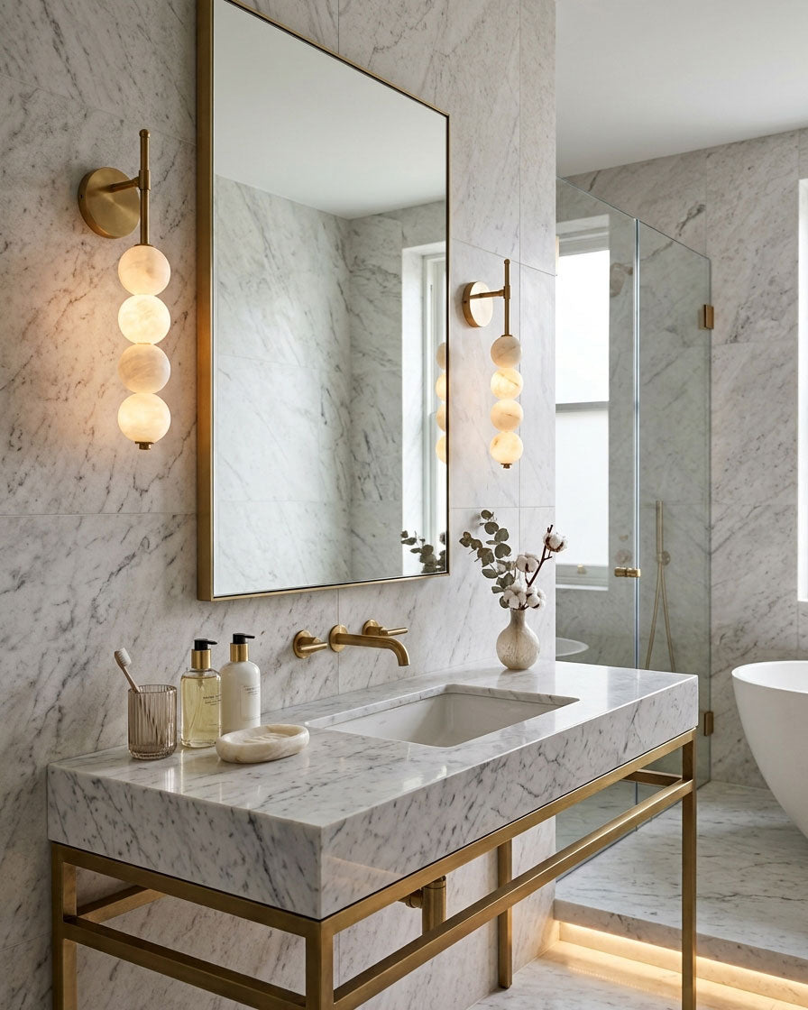 Lara Alabaster Wall Lamp
