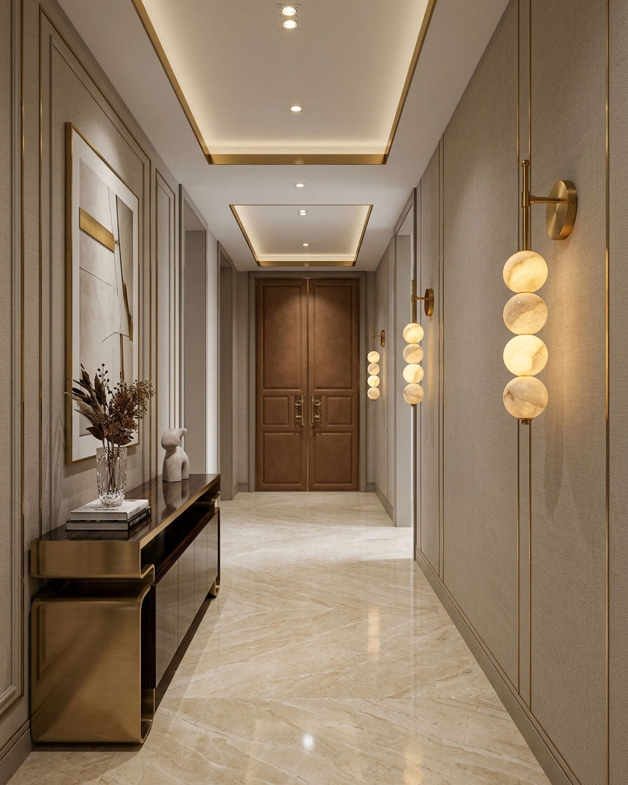 Lara Alabaster Wall Lamp