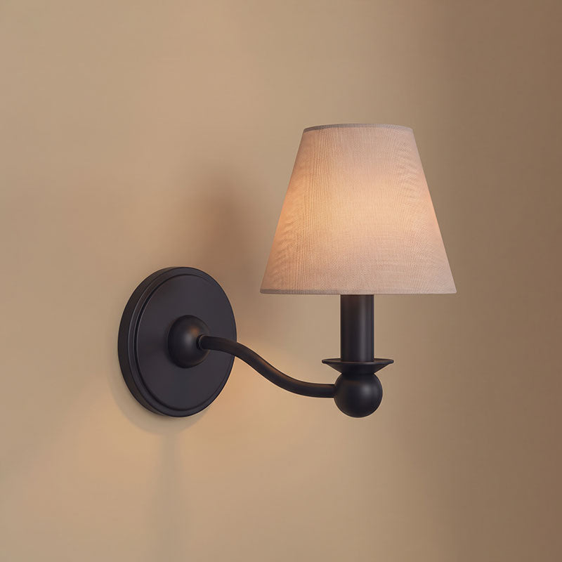 Aplique de Pared de Tela Lino Casper