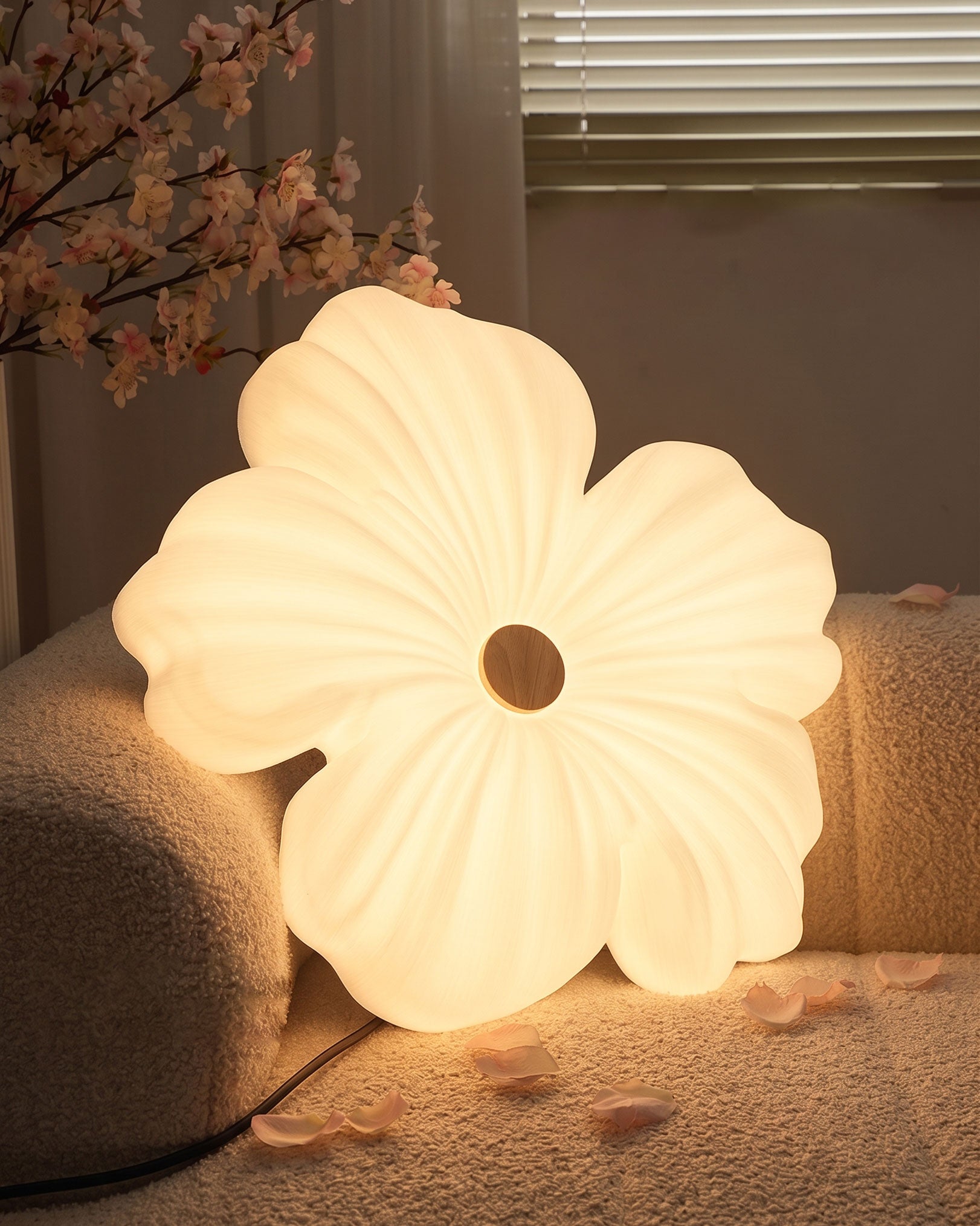 Caspian Flower Flush Mount