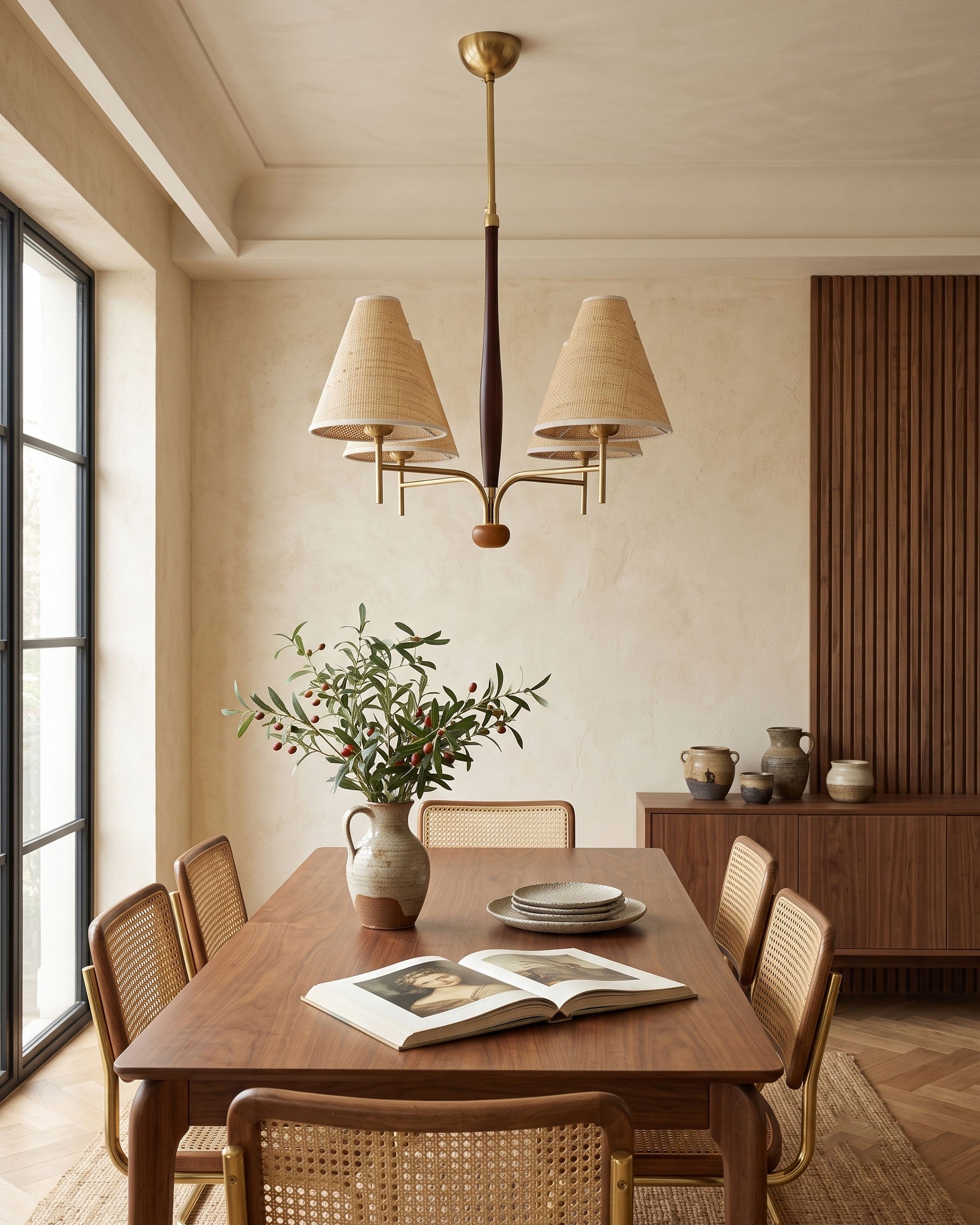 Cassian Warm Minimalist Chandelier