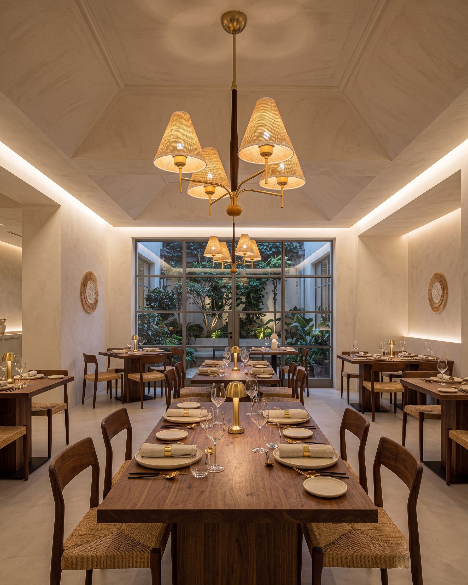 Cassian Warm Minimalist Chandelier