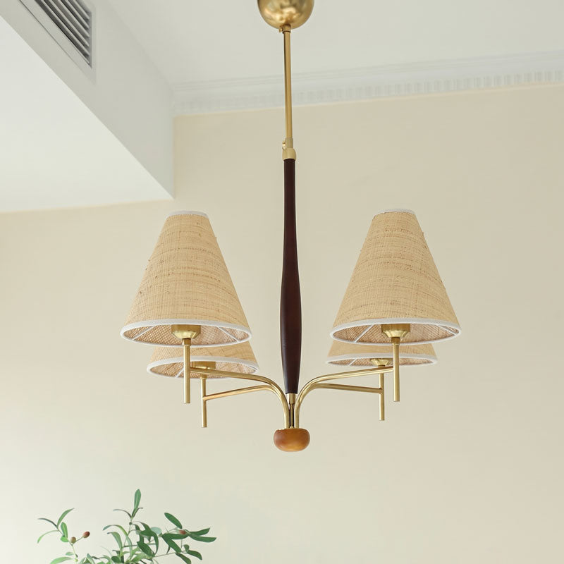 Cassian Warm Minimalist Chandelier