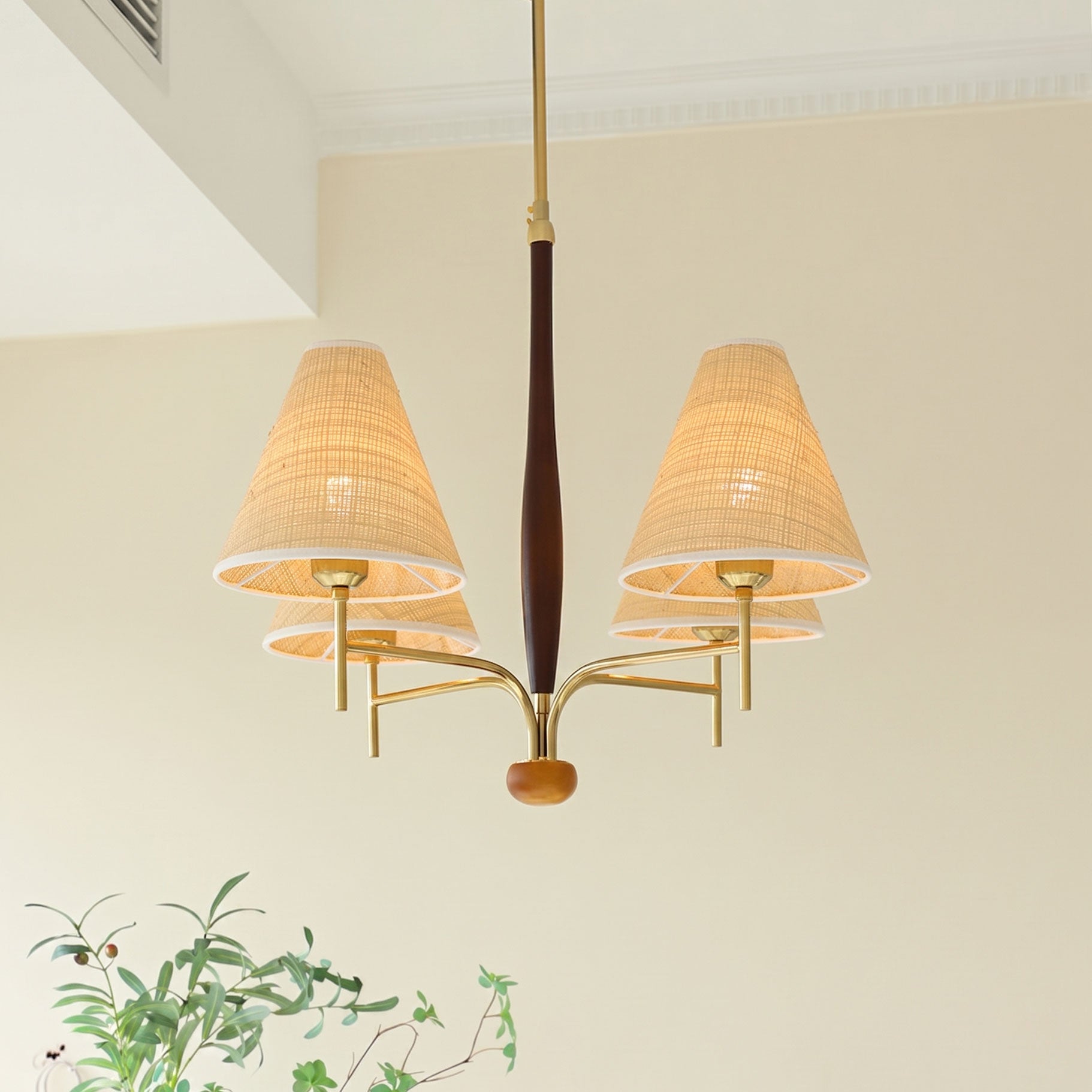 Cassian Warm Minimalist Chandelier