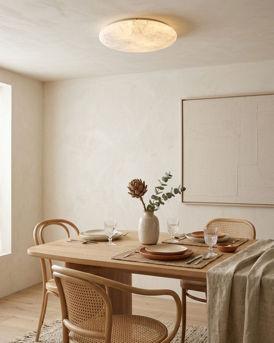 Cecily Organic Flush Mount Ceiling Light