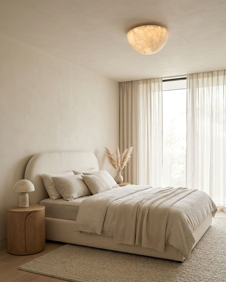 Cecily Organic Flush Mount Ceiling Light