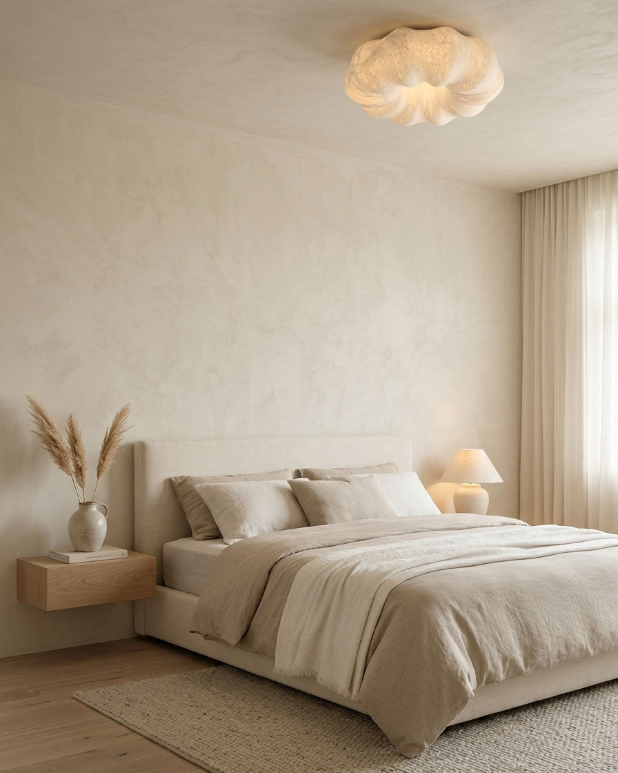 Cecily Organic Flush Mount Ceiling Light