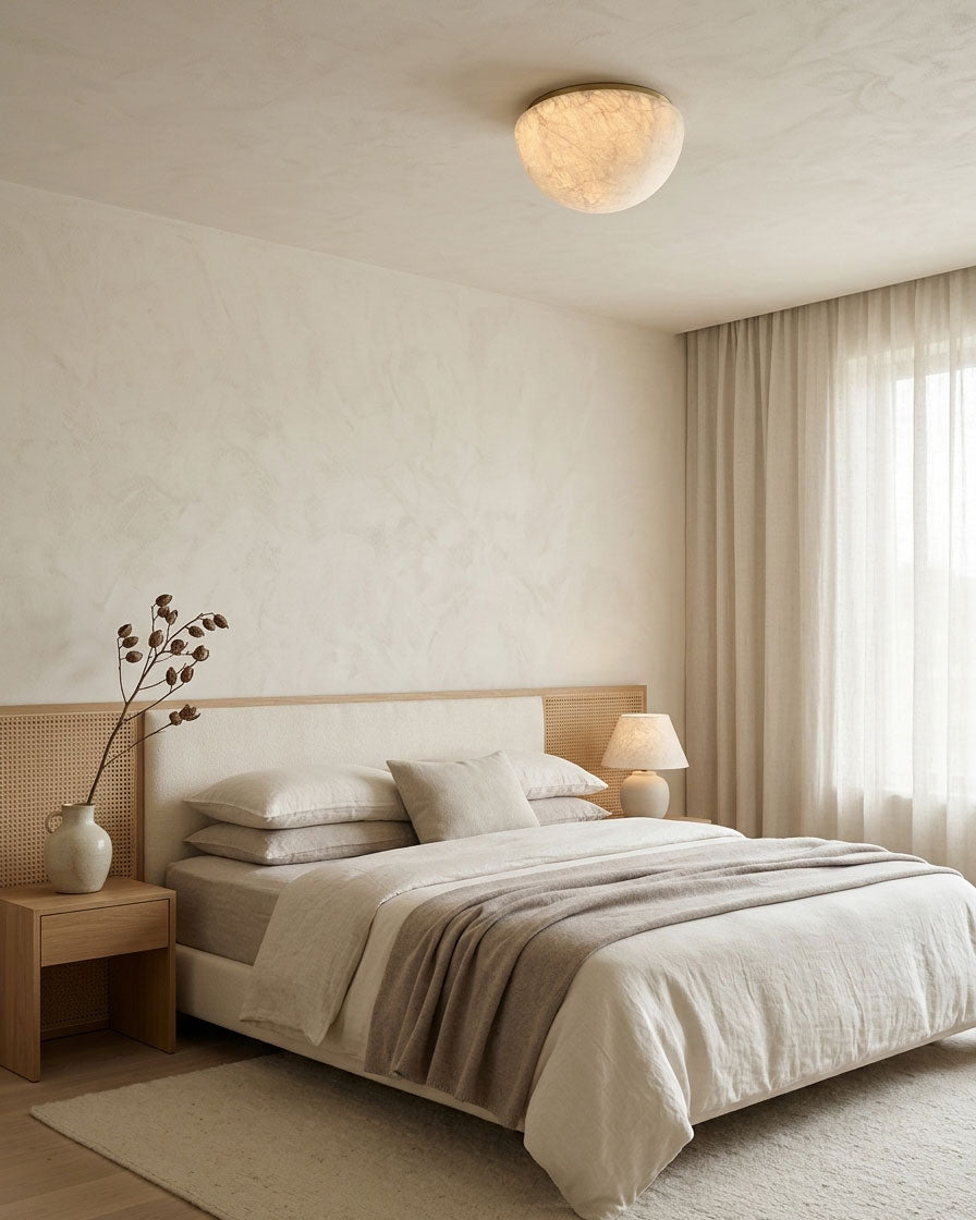 Cecily Organic Flush Mount Ceiling Light
