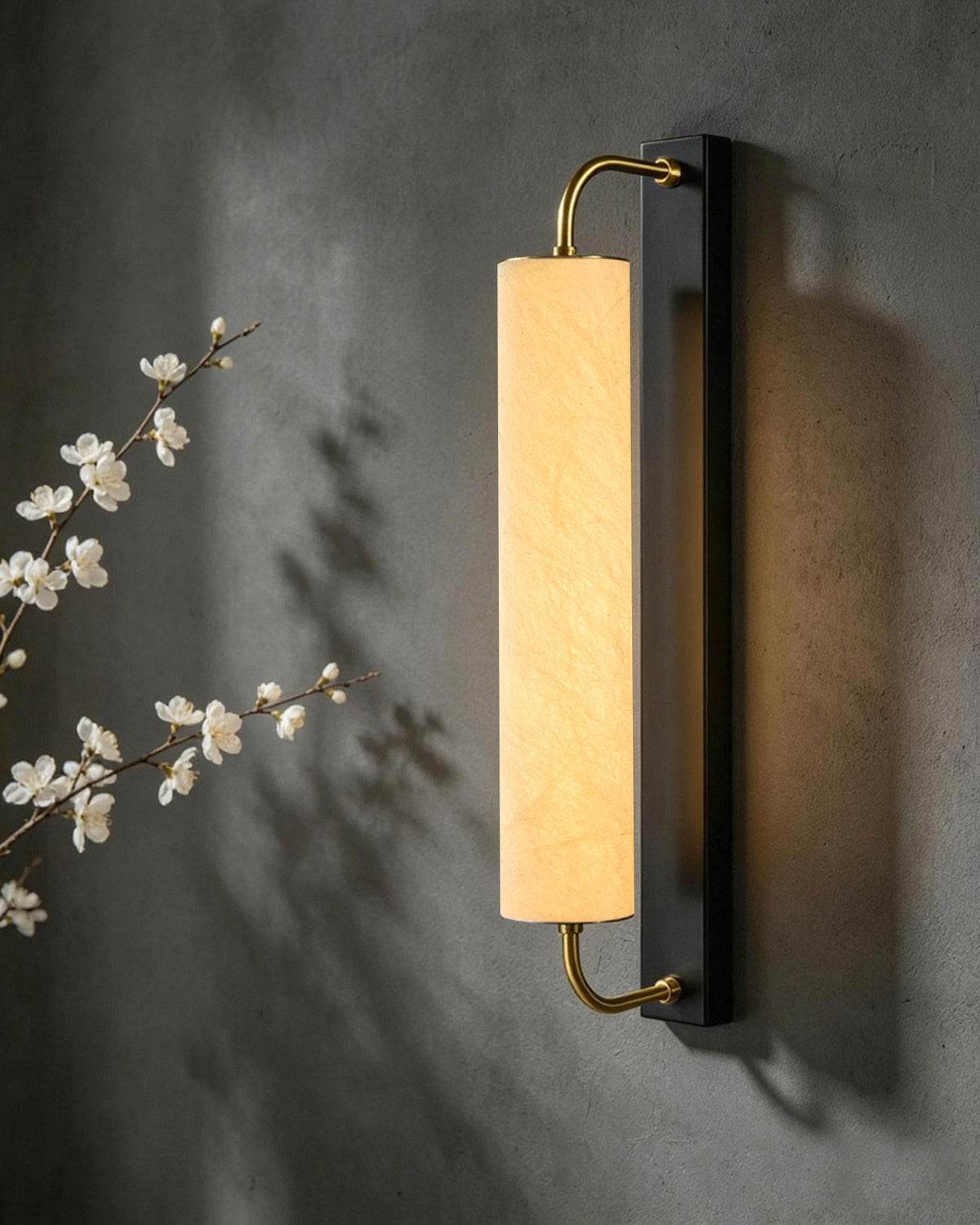 Cedric Silk Cylinder Wall Sconce – detail 19