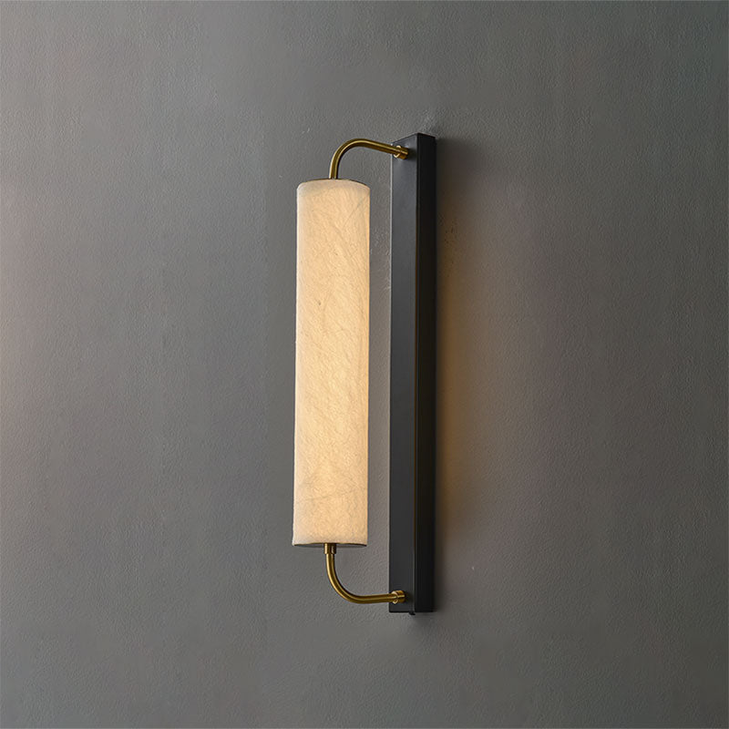 Cedric Silk Cylinder Wall Sconce – detail 21