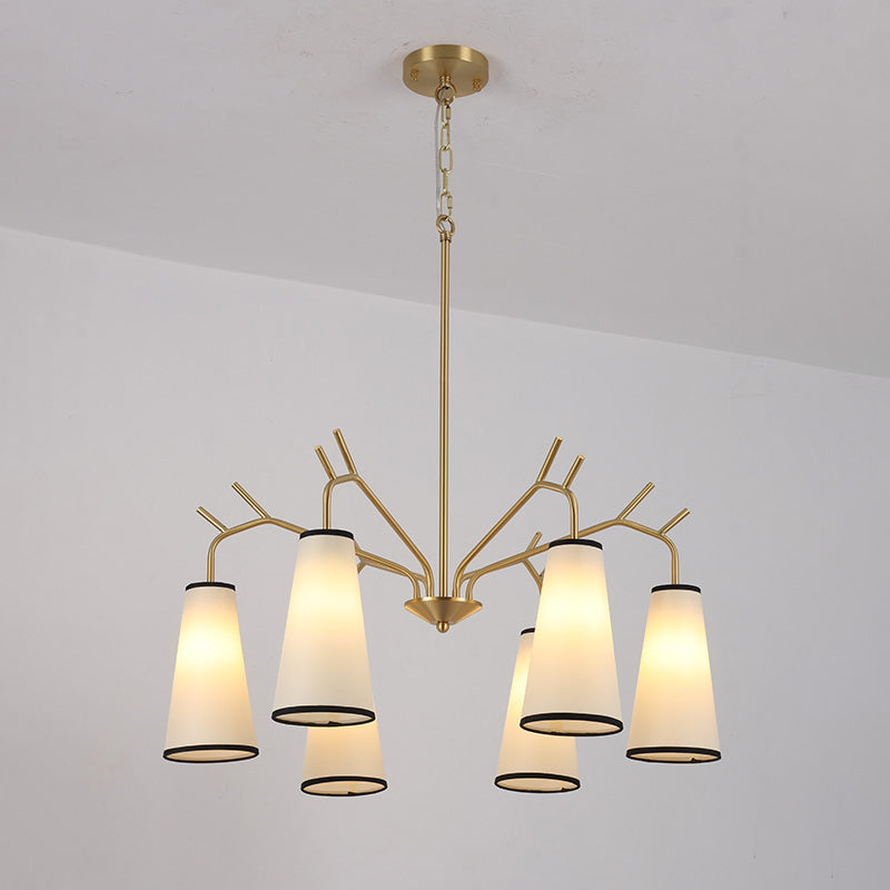 Cervine Branch Fabric Chandelier