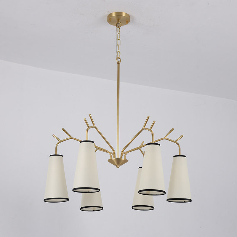Cervine Branch Fabric Chandelier