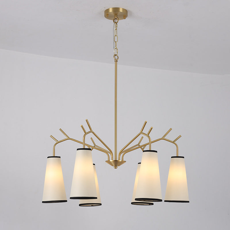 Cervine Branch Fabric Chandelier