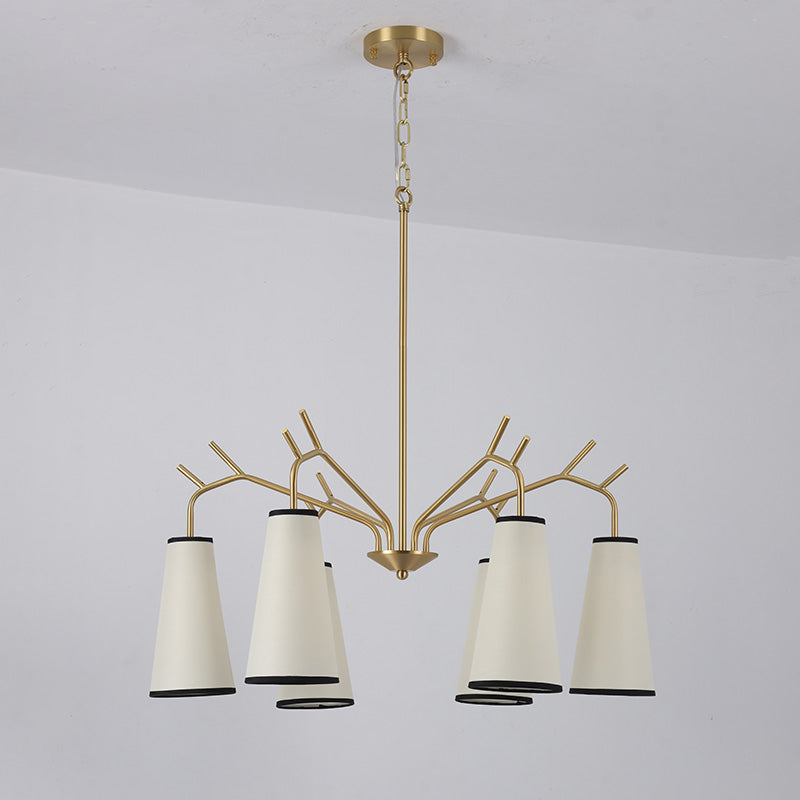 Cervine Branch Fabric Chandelier