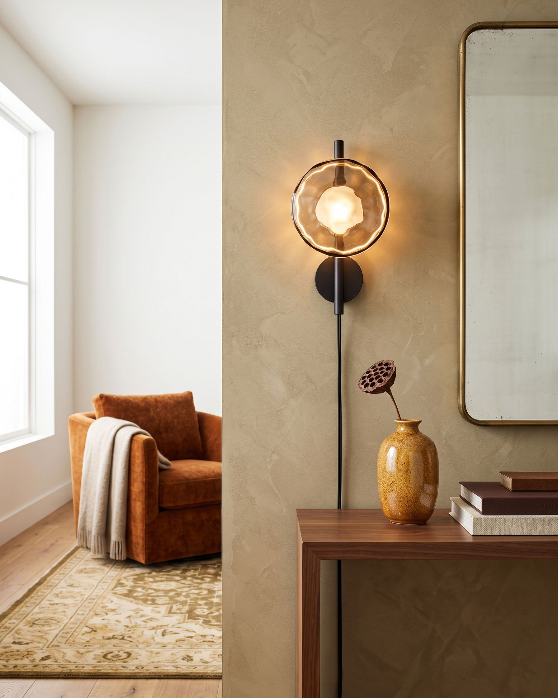 Ceto Plug-In Wall Sconce