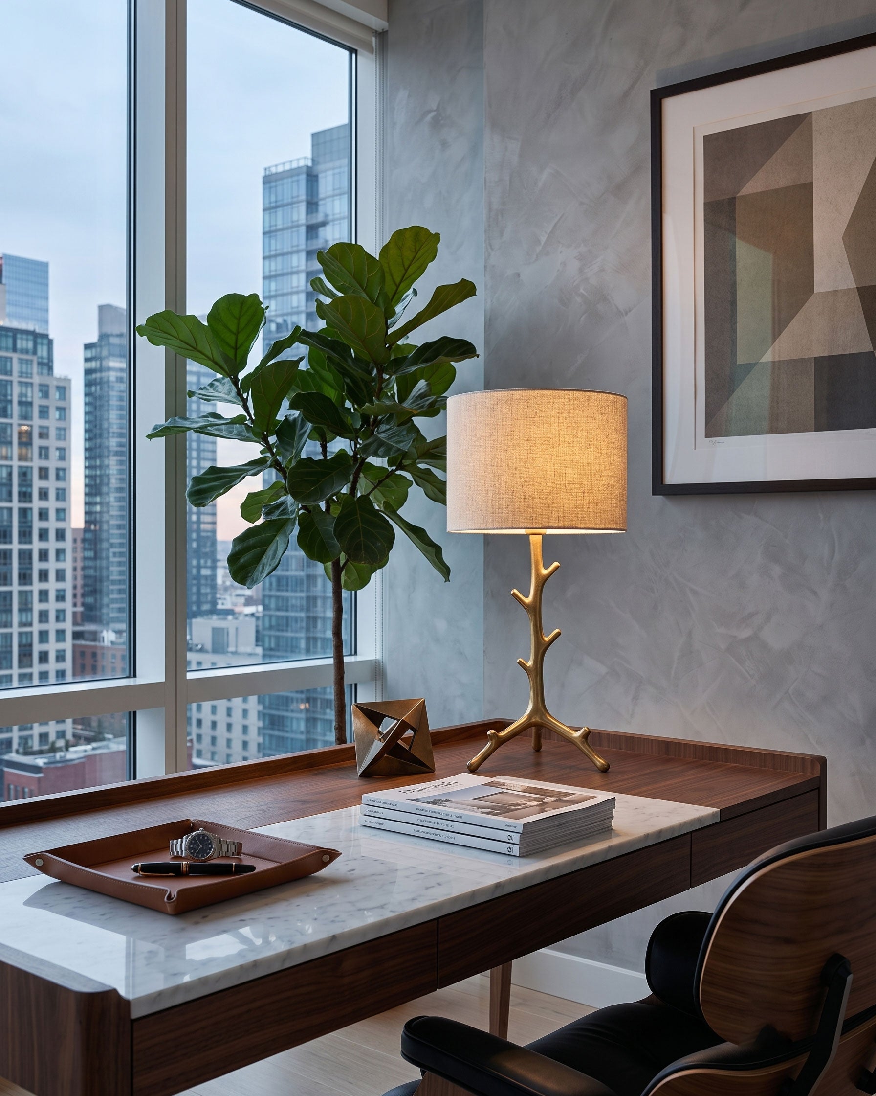 Cian Sculptural Branch Table Lamp